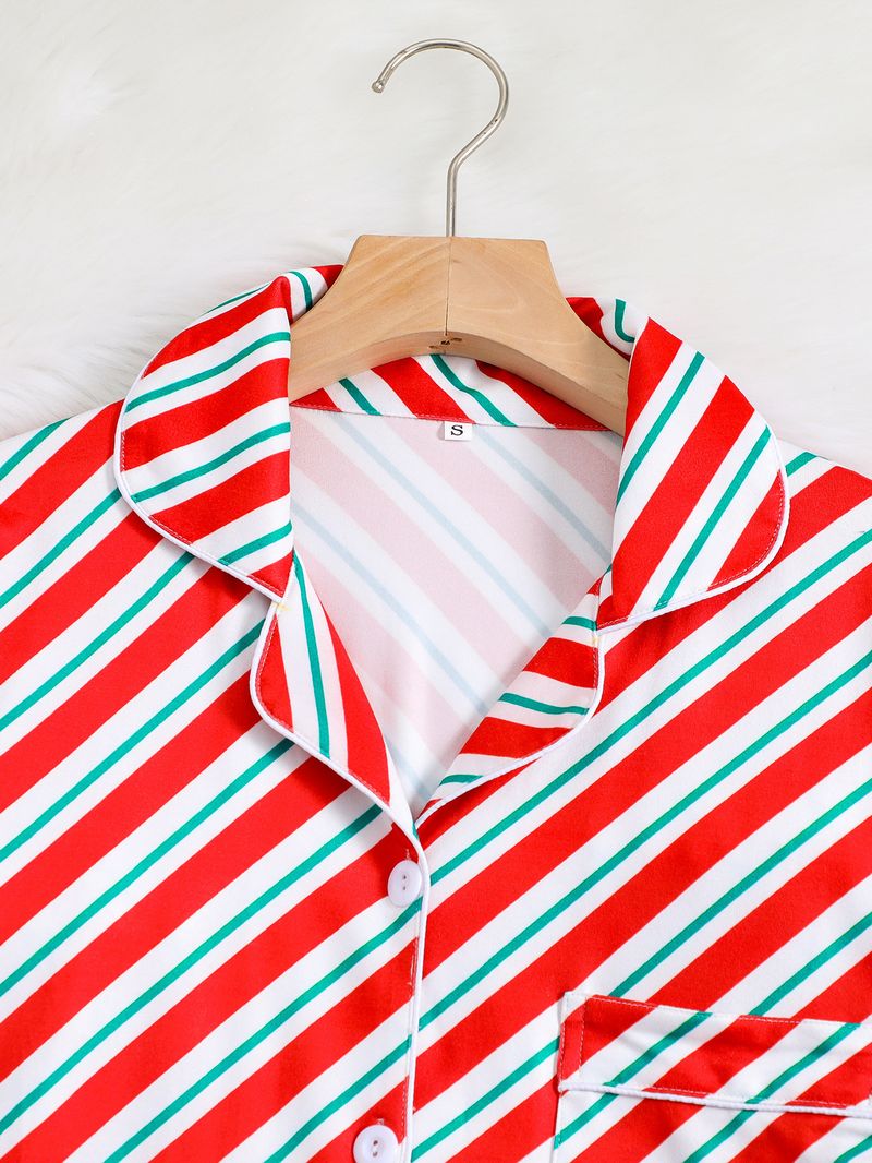 Comfortable Pajamas Women's Long-sleeved Suits Women's Autumn And Winter Christmas Loungewear_voghion.com