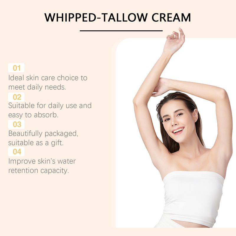 Crème pour la peau au beurre nourri à l'herbe, hydratante et nourrissante pour la peau_voghion.com