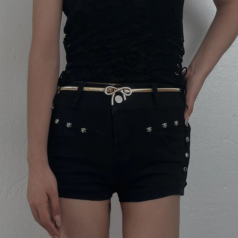 Cintura da donna con catena in metallo a forma di farfalla, accessorio per abito, nuovo stile, personalità, design alla moda Y2K_voghion.com