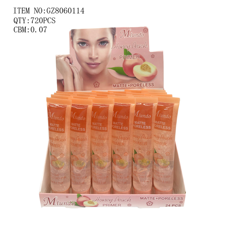 Mlundo Green Tea Peach Gel concealer Ενυδατικό τζελ αόρατων πόρων Προ-μακιγιάζ Priming_voghion.com