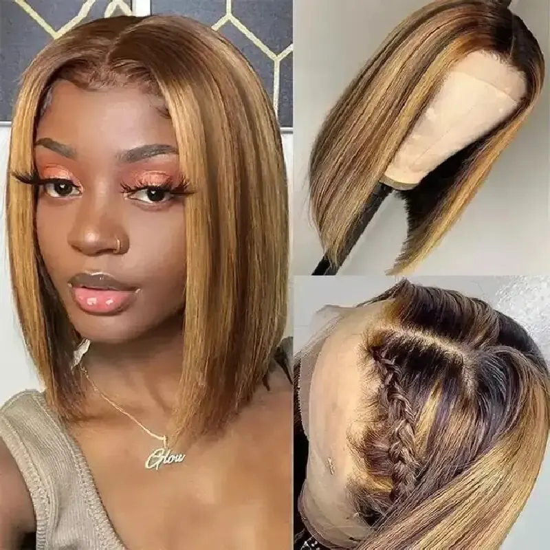 BEAUDIVA Parrucche corte in capelli umani color biondo miele_voghion.com