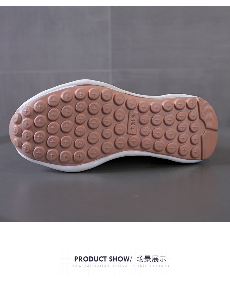 Piccole scarpe bianche da donna in vera pelle, autunno e inverno 2022 nuova versione coreana versatile da donna in peluche alta_voghion.com