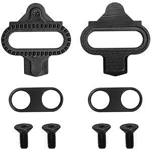 Aleric Bicycle Cleats Compatible With SPD Pedals, Rotating Indoor Mountain Cleat Set For Men And Women Clipls Bike_voghion.com
