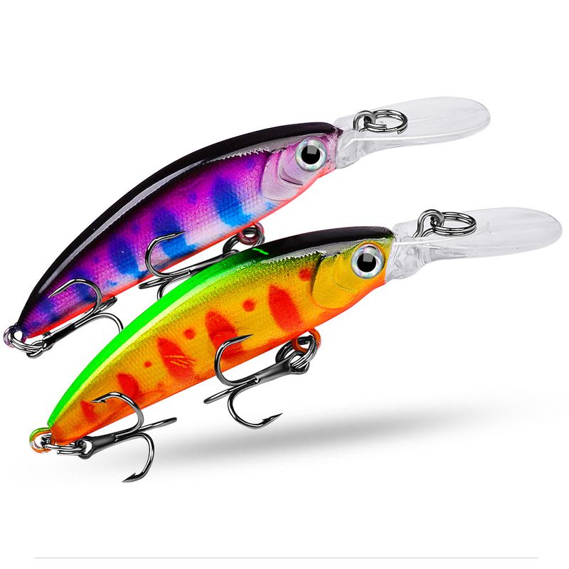 Long Casting Lure Hard Freshwater Bait Sinking Minnow 5.5g/7cm For Sunfish And Bass_voghion.com