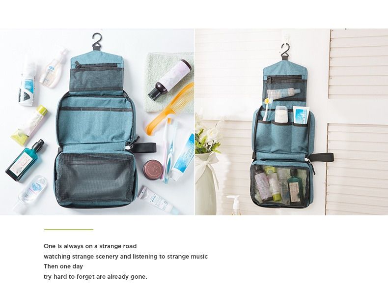 Cationic Dry Wet Separation Toiletry Bag Travel Portable and Hanging Toiletry Storage Bag for Men and Women Toiletry Storage Bag_voghion.com