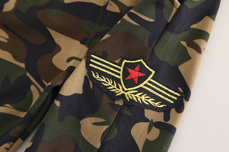 Boys' Western Style Cool Handsome Camouflage Children's Clothing 2025 New Baby Spring And Autumn Set Trend_voghion.com