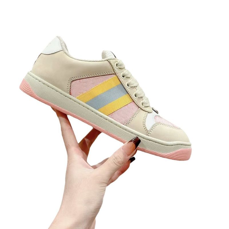 High Version Chip G Home Pink Comfortable Women's Versatile Sneakers Dirty Sports Shoes For Men_voghion.com