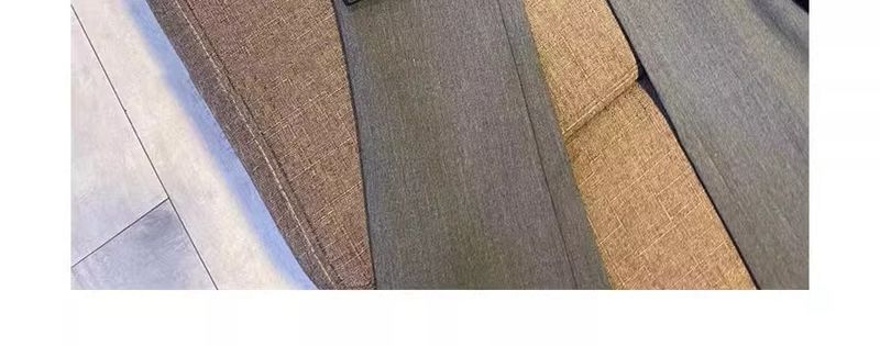 Damenbekleidung Hochwertiger Berufsanzug, eleganter formeller Anzug, graue Anzugjacke, lässiger Modeanzug, neuer Damenanzug für Frühling und Herbst_voghion.com