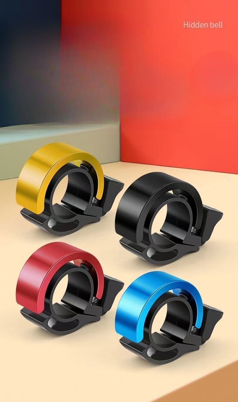 Klaxon invisible universel pour vélo adulte, accessoire de cyclisme pliable, super bruyant_voghion.com