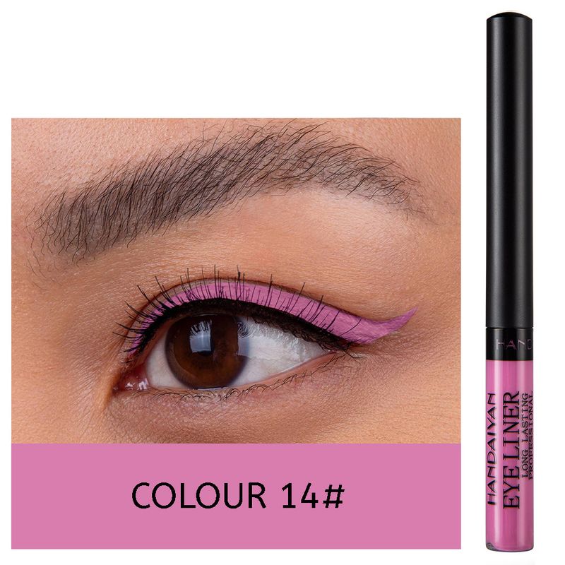 esplosivi certificazione FDA eyeliner liquido colorato opaco impermeabile resistente al sudore 12 set_voghion.com