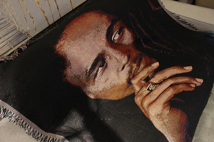 Sofos antklodė, gobelenas, antklodės užvalkalas, dekoratyvinis antklodė, Bob Marley Reggae Jamaica_voghion.com