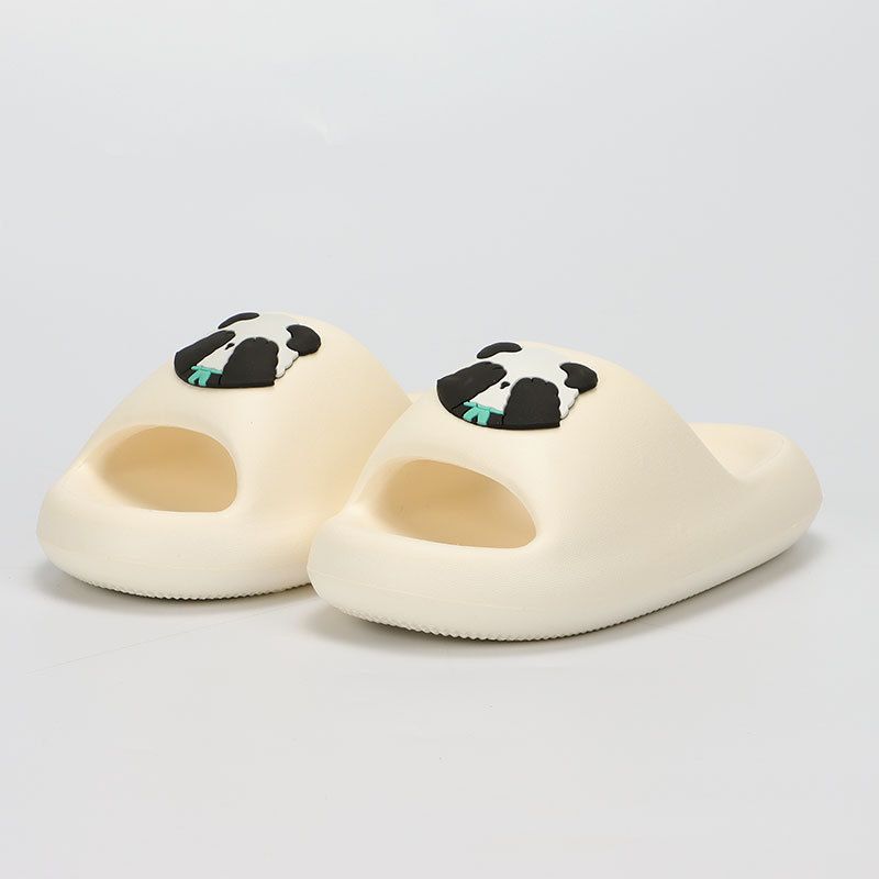 Women's Shoes Unisex Shoes Slippers Cute Cartoon Personality Homedoor Stepping On Shit Eva Thick Soled Sandals Spot_voghion.com