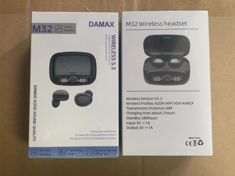 M10 Huaqiangbei Superb Sound Quality F9 Large Screen Display M90.F9-5.M25 Wireless Earphones_voghion.com