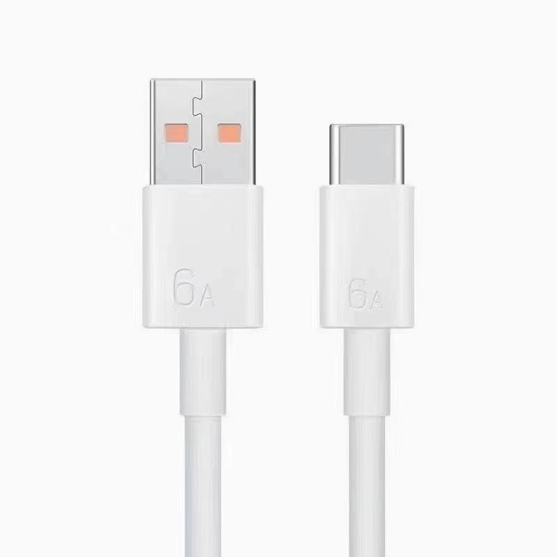 6A tip-C podatki primerni za Huawei Xiaomi 66W Flash hitri polnilni kabel_voghion.com