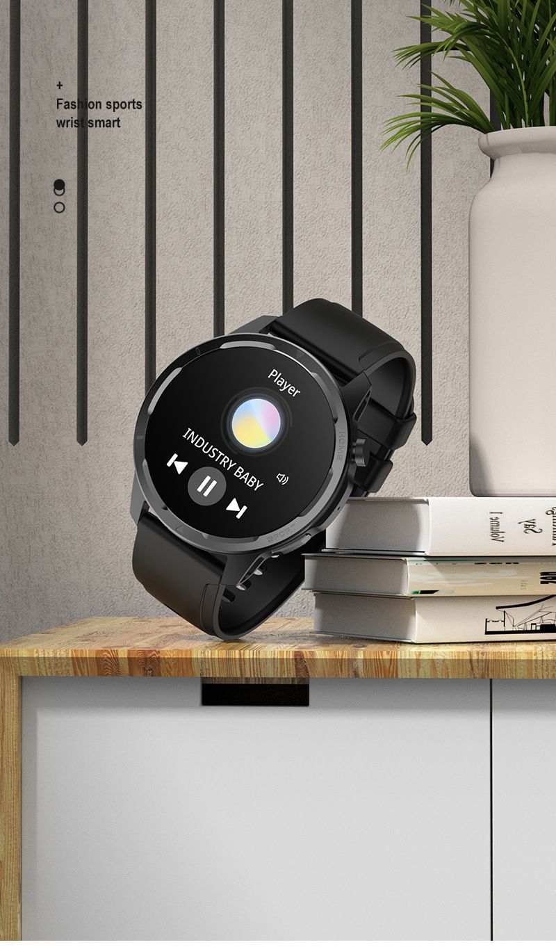 Smartwatch per donne e uomini: schermo TFT rotondo da 1,39", chiamate Bluetooth, monitoraggio dell'ossigeno nel sangue/frequenza cardiaca, monitoraggio del sonno, batteria con durata di 14 giorni_voghion.com