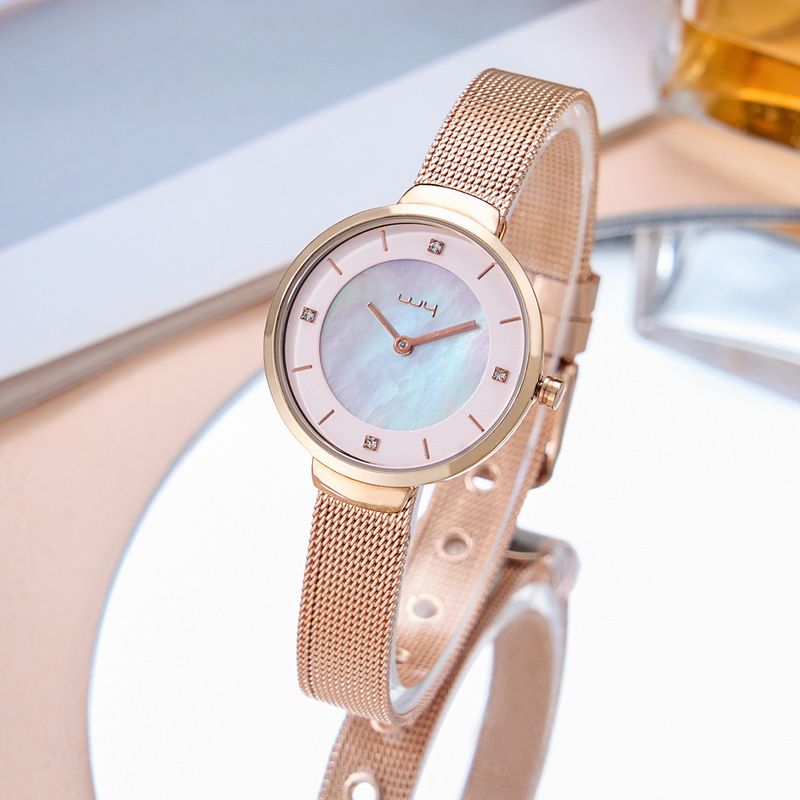 2025 Nuovo design di nicchia luminosa squisita, compatto per studentesse, semplice, casual, elegante orologio al quarzo_voghion.com