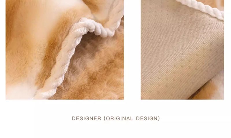 Velvet Sofa Cushion Cover – Plush, Non-Slip, Minimalist Style (Pure Colors: Grey/Orange/Pink/Beige)_voghion.com