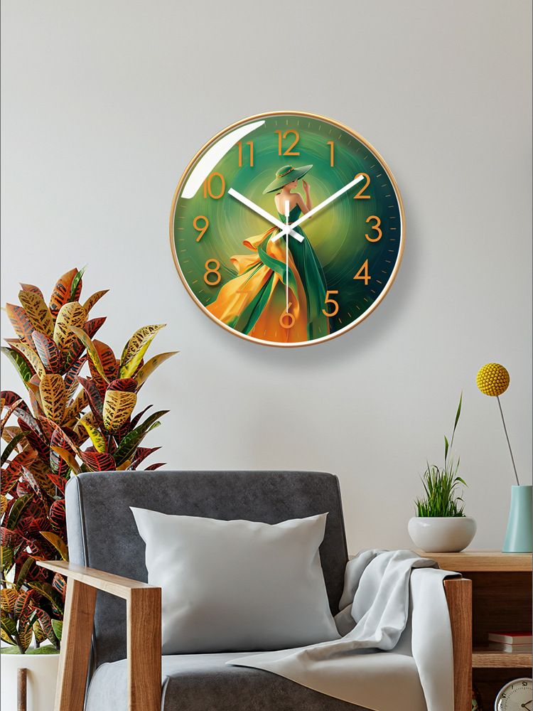 Orologio da parete Yipula 7121, stile nordico, semplice, silenzioso, per soggiorno, personalità creativa_voghion.com