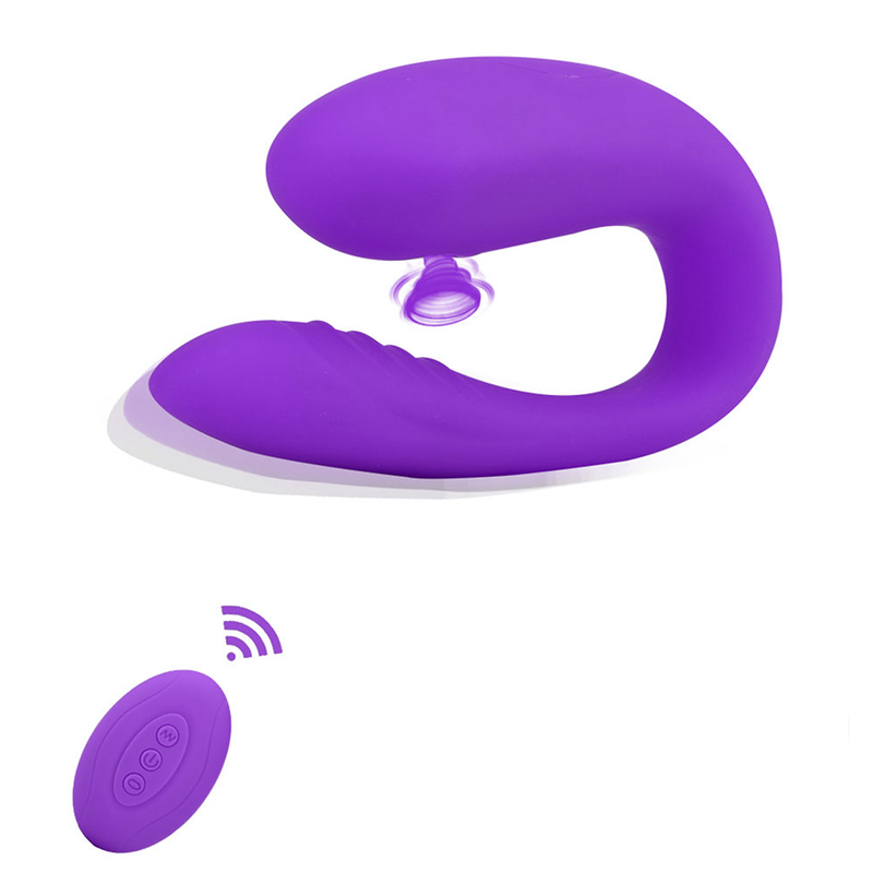 Dildo vibratore succhiatore senza fili con telecomando, stimolatore del punto G del clitoride, articoli per adulti, giocattoli sessuali per adulti_voghion.com