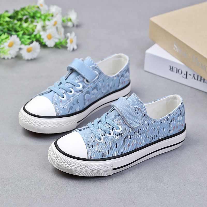 Scarpe in tela per bambini, suola morbida, scarpe casual da corsa per bambini, scarpe da ginnastica piatte antiscivolo per ragazze, taglia 27-36_voghion.com