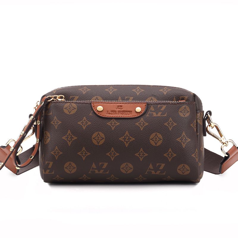 Textured Small For Women 2024 New Spring Summer High-end Fashionable Wide Shoulder Strap Niche Vintage Floral Crossbody_voghion.com