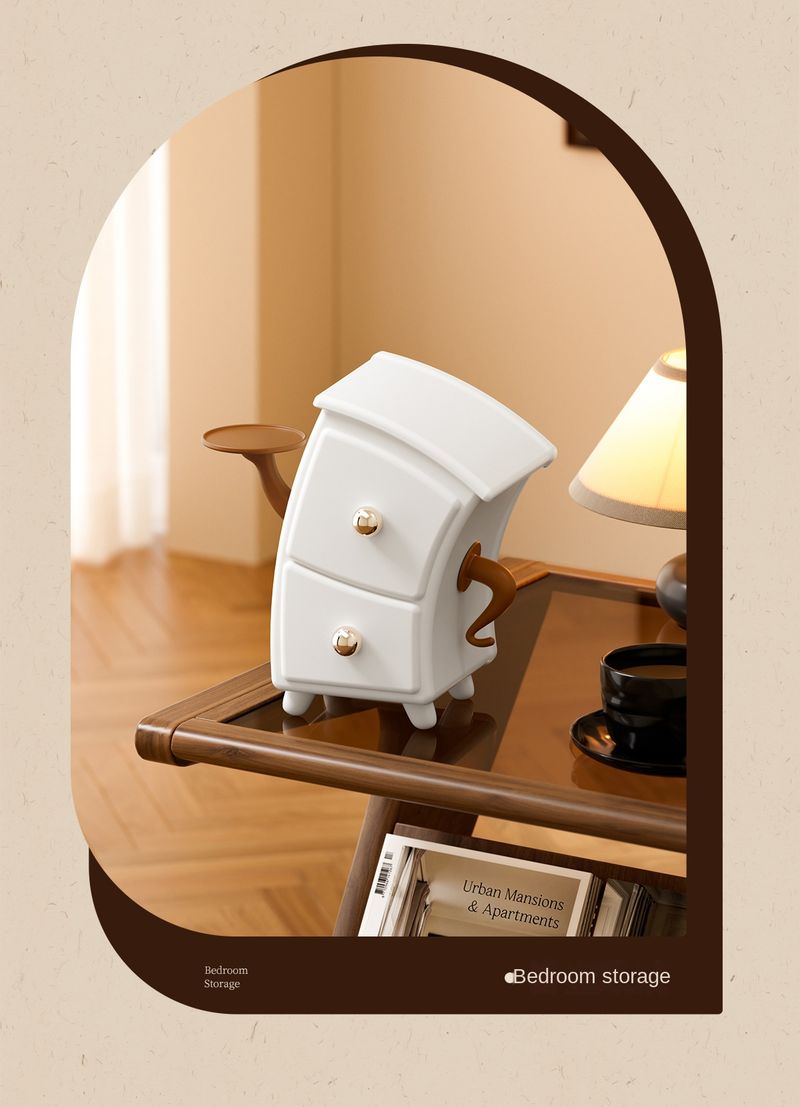 Strange Desktop Drawer Storage Box, Entrance Remote Control Key, Small Miscellaneous Box, Plastic Workstation Sorting Box_voghion.com