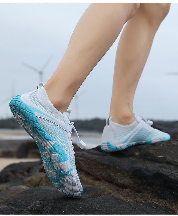 Nuove scarpe da nuoto Scarpe da spiaggia per esterni Scarpe da acqua per coppie Scarpe ad asciugatura rapida a piedi nudi Scarpe da acqua per lo snorkeling Scarpe da trampolino_voghion.com