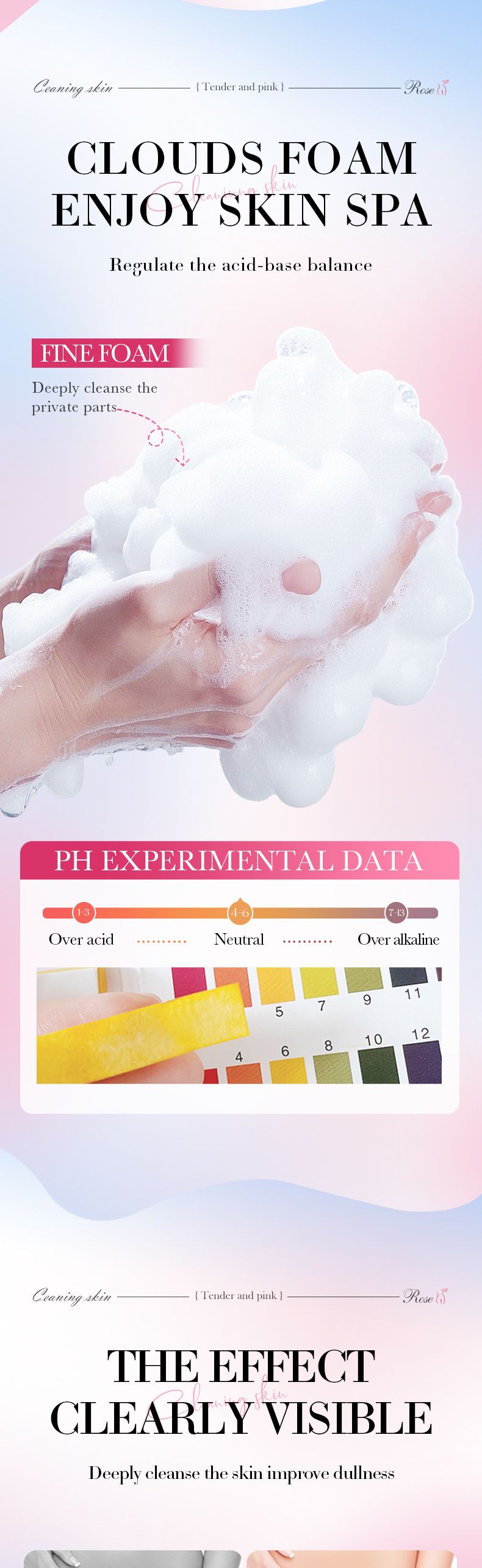 Sapone SADOER Rose Private Pink Tender Sapone detergente per il bagno Controllo dell'olio Sapone fatto a mano 100 g_voghion.com