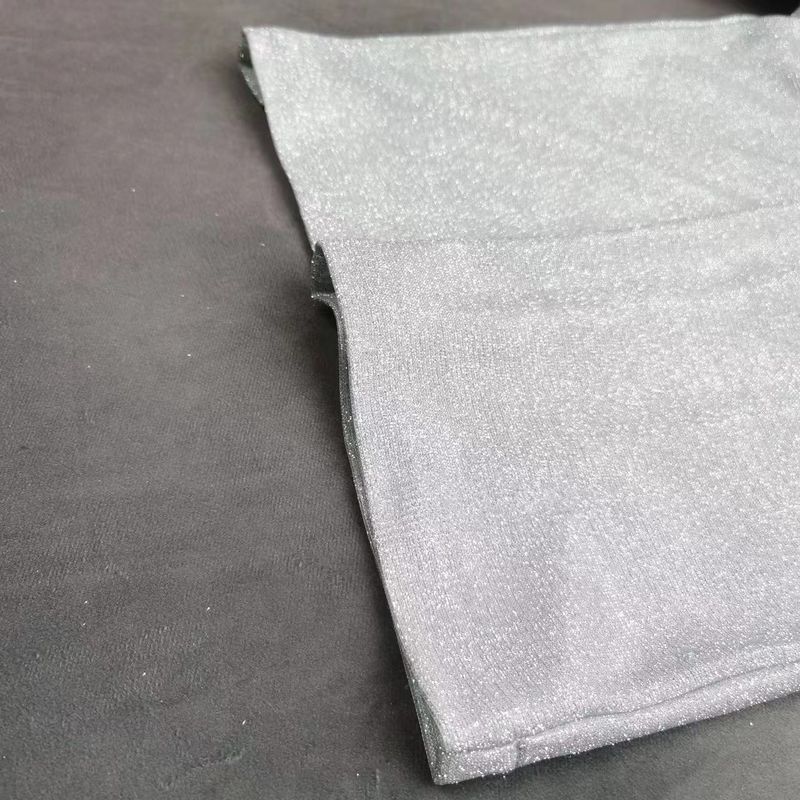 22 Frühlings- und Sommermode, glänzende Blazerjacke, Unterbekleidung, gerade Hose, Set 20220069_voghion.com