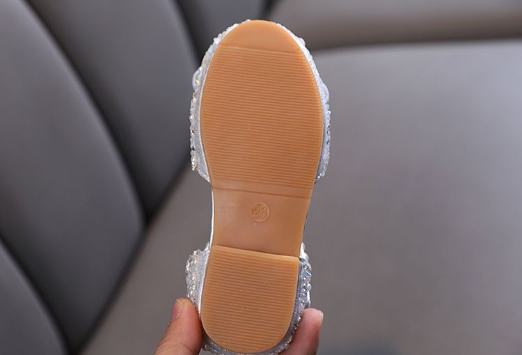 Neu Mädchen Mädchen Wenig Großes Kind Prinzessin Einzelnen Schuhe_voghion.com