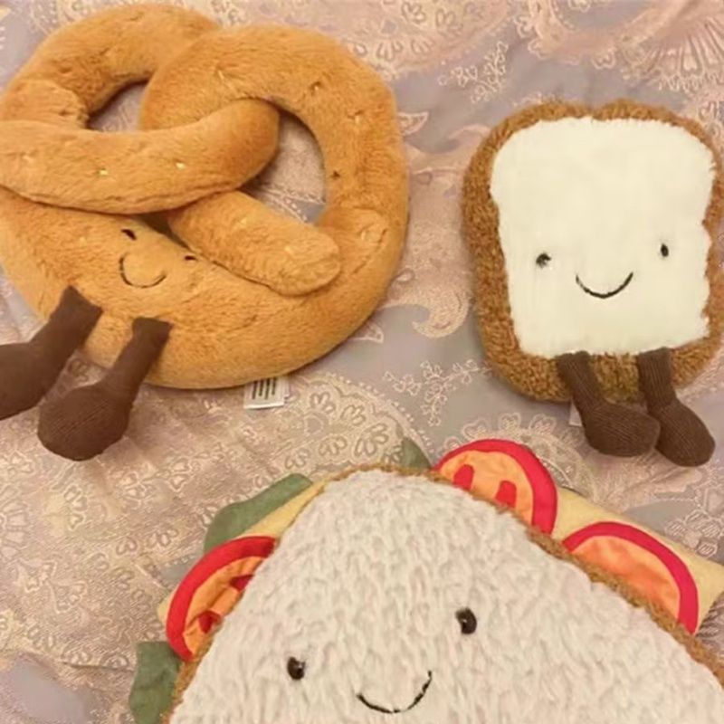 Plush Toast Jellycat Slice Toy Adorable And Soft Perfect For And Kids Girls_voghion.com