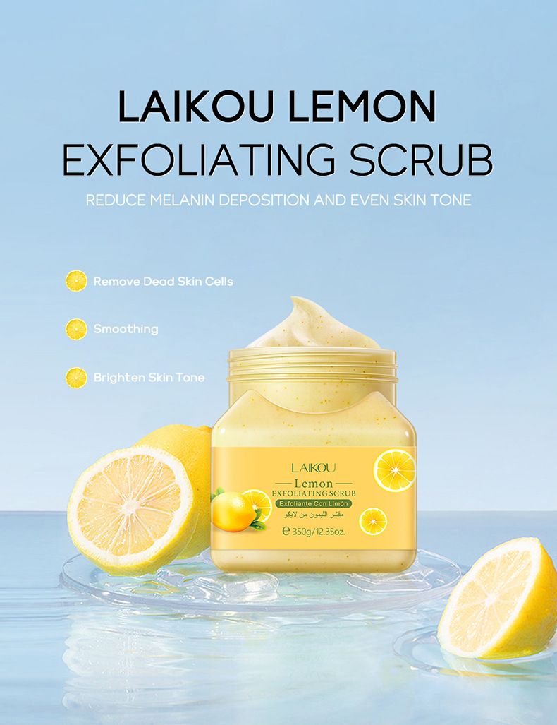 Scrub corpo LAIKOU 350 g - Trattamento esfoliante e levigante per una pelle morbida e luminosa_voghion.com