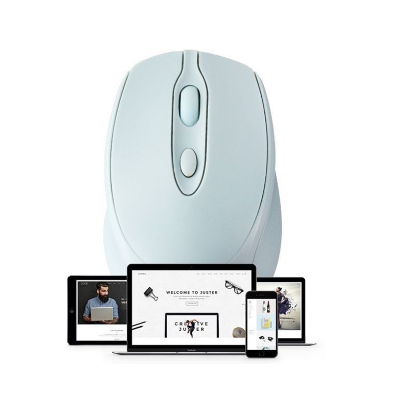 Compatible With Bluetooth 2.4G Dual-Mode Office For Mobile Phones And Tablets, Silent Rechargeable Mouse_voghion.com
