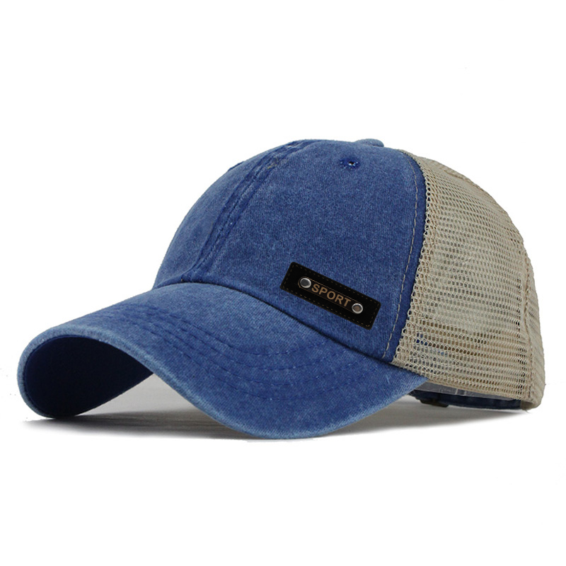Cappellino da baseball con snapback, da uomo e da donna, in cotone lavato, con visiera, da pesca, con papà_voghion.com