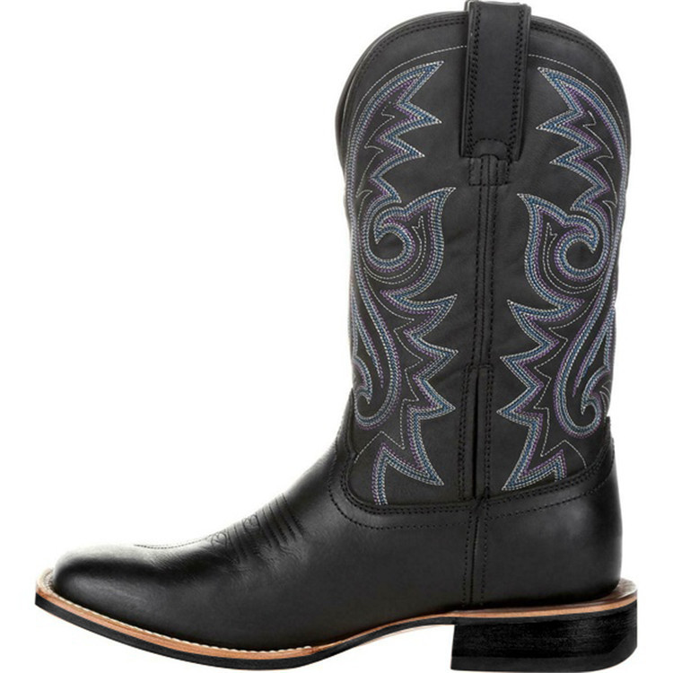 Neue lange Schuhe für Herren, geschlossene Schneestiefel, bequeme Freizeitschuhe, Leder-Reitstiefel_voghion.com