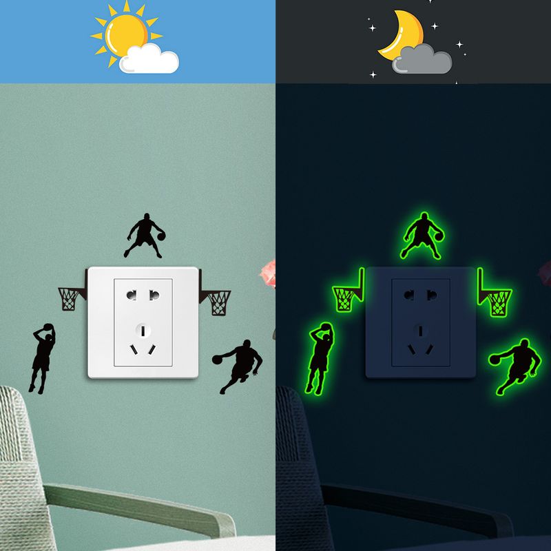 Throwing Boy Night Light Bedr Switch AFG3688 Customized Creative Living R Decoration Wall Stickers_voghion.com