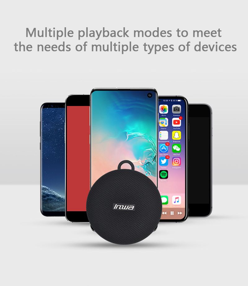 Vélos portables TWS Bluetooth Colonne de vélo Étanche Douche Haut-parleur Acoustique Son Boombox Barre de son Woofer Mains libres_voghion.com