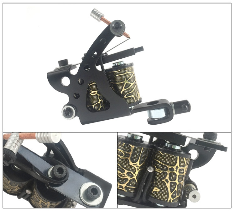 OL Black Box Three Machine B Débutant Coupe et Mélange de Fournitures de Tatouage Ensemble Complet_voghion.com