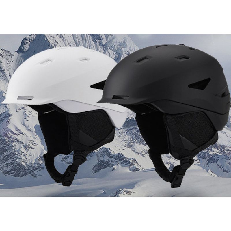 Novo com folha de ventilação ajustável, equipamento de esqui profissional integrado ao ar livre capacete de neve_voghion.com