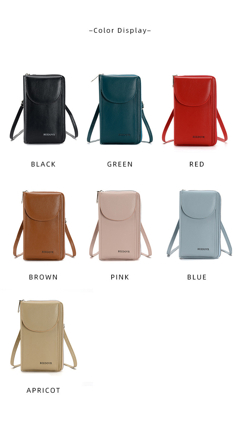 Borsa per cellulare Borsa per cellulare semplice da donna Borsa a tracolla singola Borsa a tracolla piccola alla moda verticale Tendenza_voghion.com