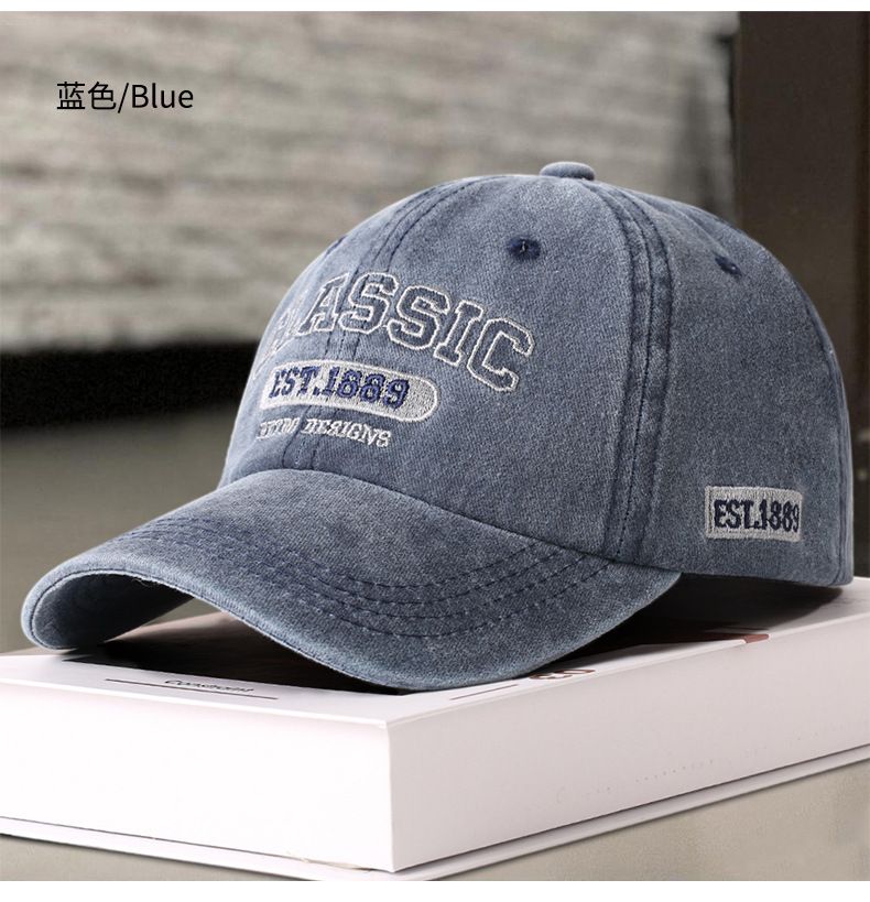 Hut Großer Kopfumfang Lässt Kleiner Aussehen Herbst Winter Hart Baseball Damen Breite Krempe Großes Gesicht Vergrößert Vertieft_voghion.com