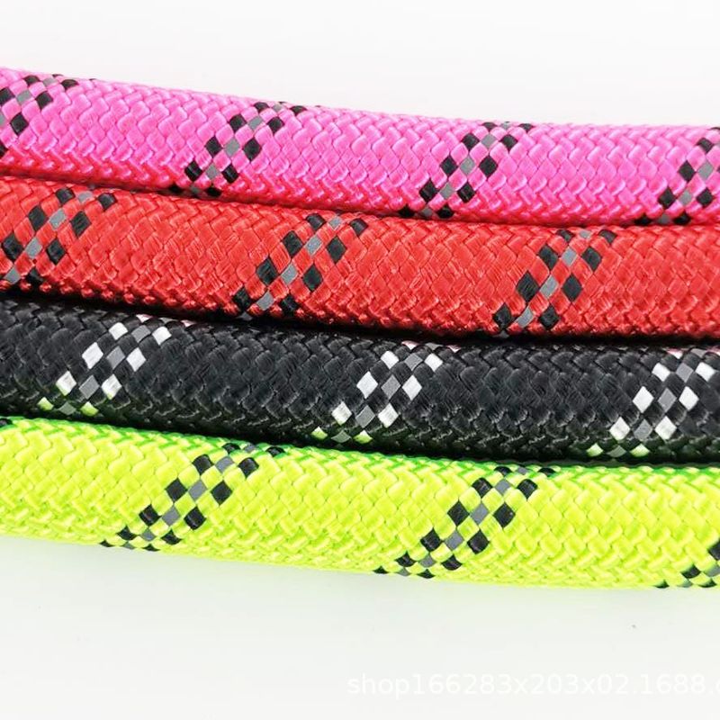 Acessórios para animais de estimação, corda redonda refletiva, coleira para cães, produto semiacabado_voghion.com