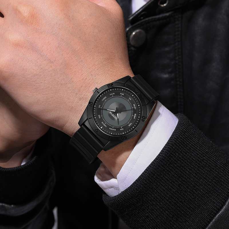 Neue leichte Armbanduhr mit Nylonarmband, personalisierter Live-Streaming-Verkauf, Sportuhr mit Silikonband für Herren_voghion.com