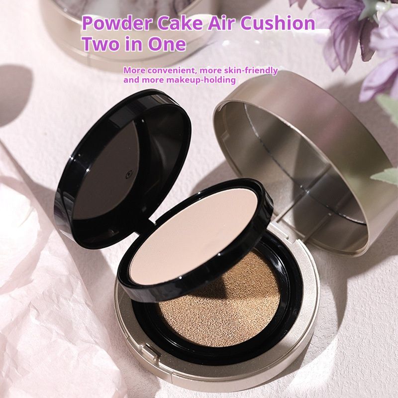 Farbiger, doppelschichtiger Kissenpuder, feuchtigkeitsspendender Concealer, leichtes Make-up, wasserfest, nicht leicht zu entfernen_voghion.com