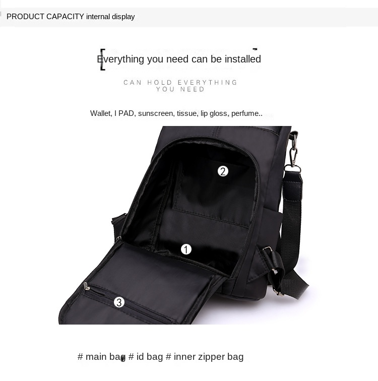 Modni nahrbtnik proti kraji, ženske priložnostne vodoodporne šolske torbe za najstnice, večfunkcijska torba za čez ramo, potovalni nahrbtnik_voghion.com