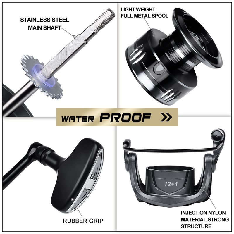 Lure CNC Metal Arm Gapless Sea Long Casting Boat Fishing Spinning Reel_voghion.com