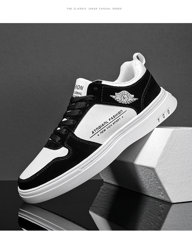 Hong Kong Style Korean Trendy Student Atmungsaktive Freizeitschuhe Explosionsgeschützte A J Low Top Sneakers Vielseitige flache Sportmänner S_voghion.com