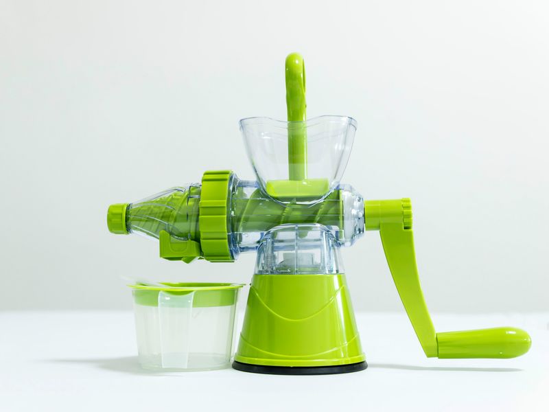 Piccolo processore portatile per cucina domestica, spremiagrumi, mini spremiagrumi, macchina per succhi a manovella_voghion.com