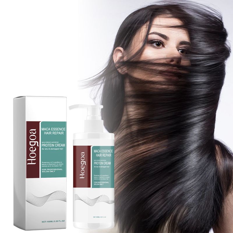 Hoegoa Keratin No Wash Conditioner Moisturizes Roots with Natural Gloss Hair Care_voghion.com