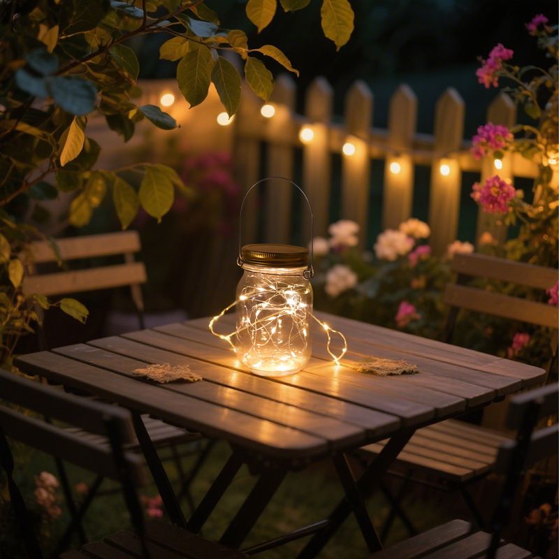 Scatola per batterie AAA transfrontaliera Coperchio per barattolo di vetro Stringa di luci in filo di rame Decorazione natalizia Stringa di luci con tappo di bottiglia stampabile_voghion.com